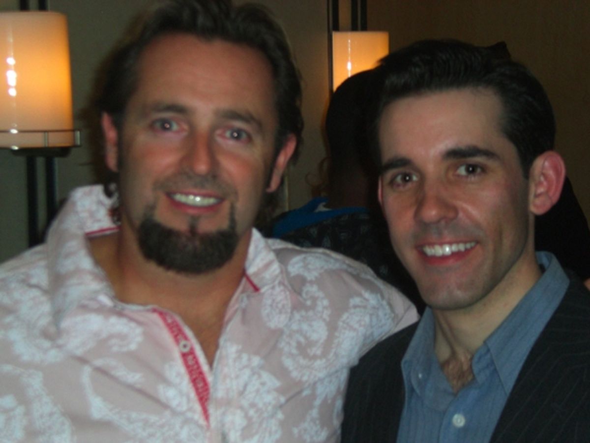 Toronto Blue Jay Kevin Millar and Jeff Madden at 