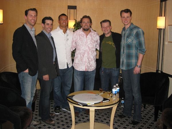 Michael Lomenda, Jeff Madden, Jeremy Guthrie, Kevin Millar, Jeremy Kushnier and Quinn Photo
