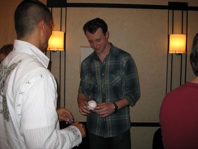 Jeremy Guthrie and Quinn VanAntwerp Photo