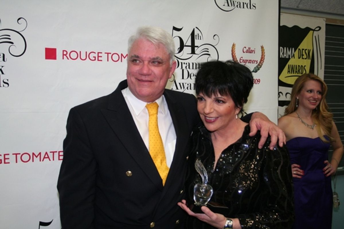 Rex Reed and Liza Minnelli at 