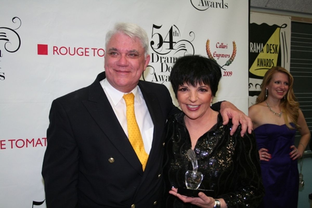 Rex Reed and Liza Minnelli at 