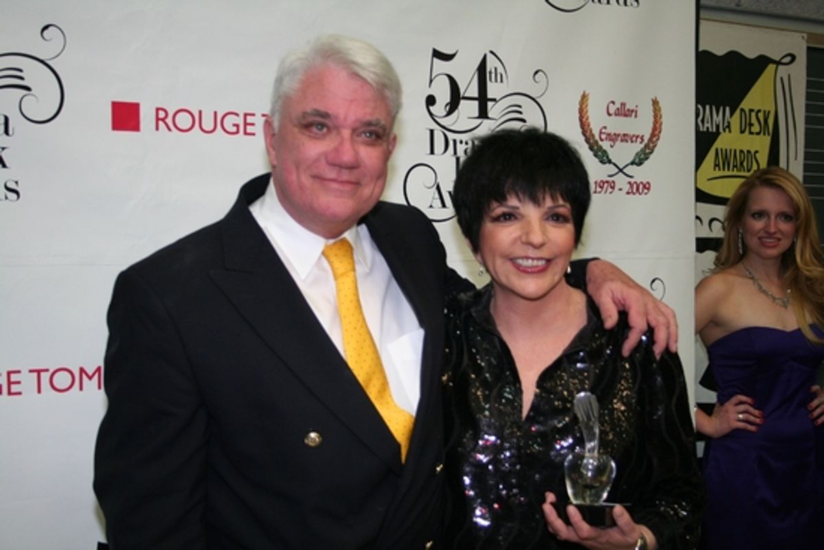 Rex Reed and Liza Minnelli at 