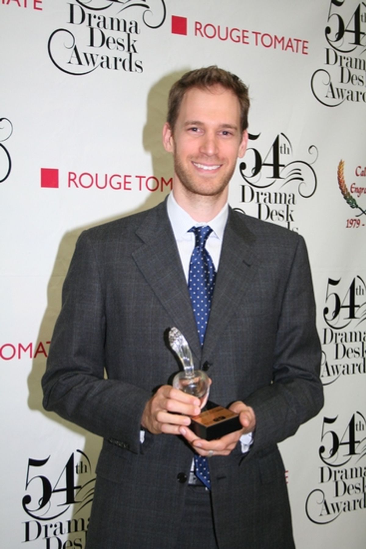 Outstanding Set Design of a Play: David Korins (Why Torture Is Wrong and the People Who Love Them) at 2009 Drama Desk Awards Press Room