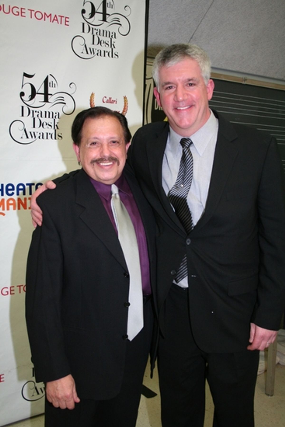 Ellis Nassour and Gregory Jbara at 