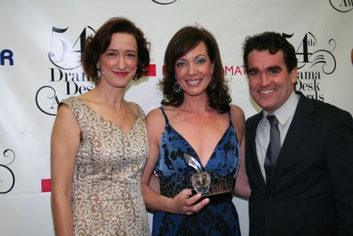 Haydn Gwynne, Allison Janney and Brian D'Arcy James at 