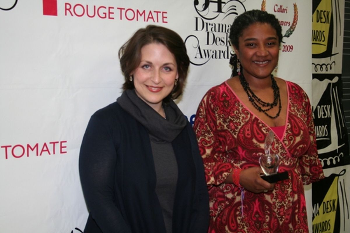 Mandy Greenfield and Lynn Nottage - Outstanding Play: Ruined by Lynn Nottage at 