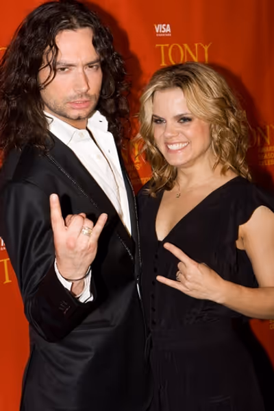 Constantine Maroulis and Amy Spanger Photo