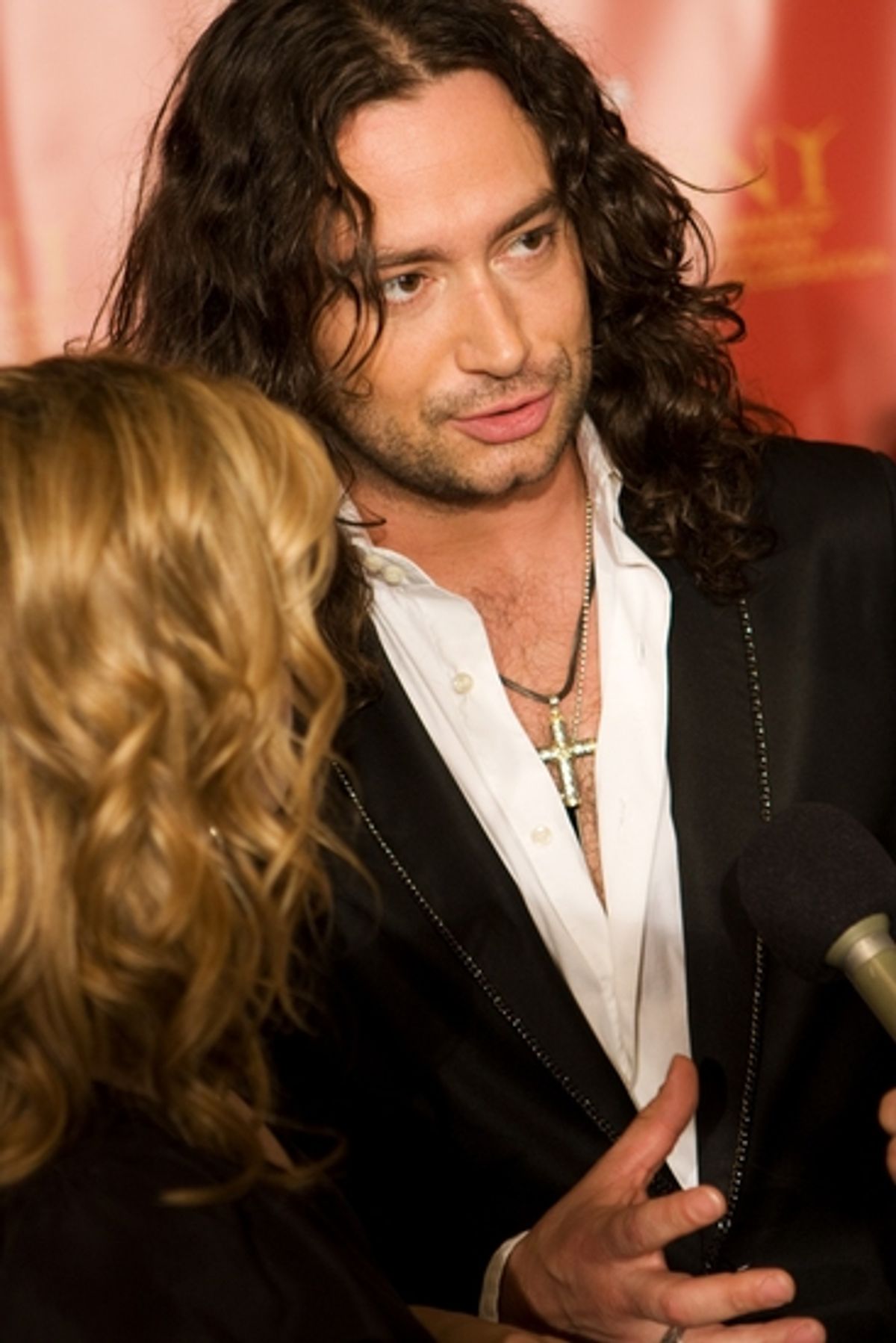 Constantine Maroulis and Amy Spanger at 