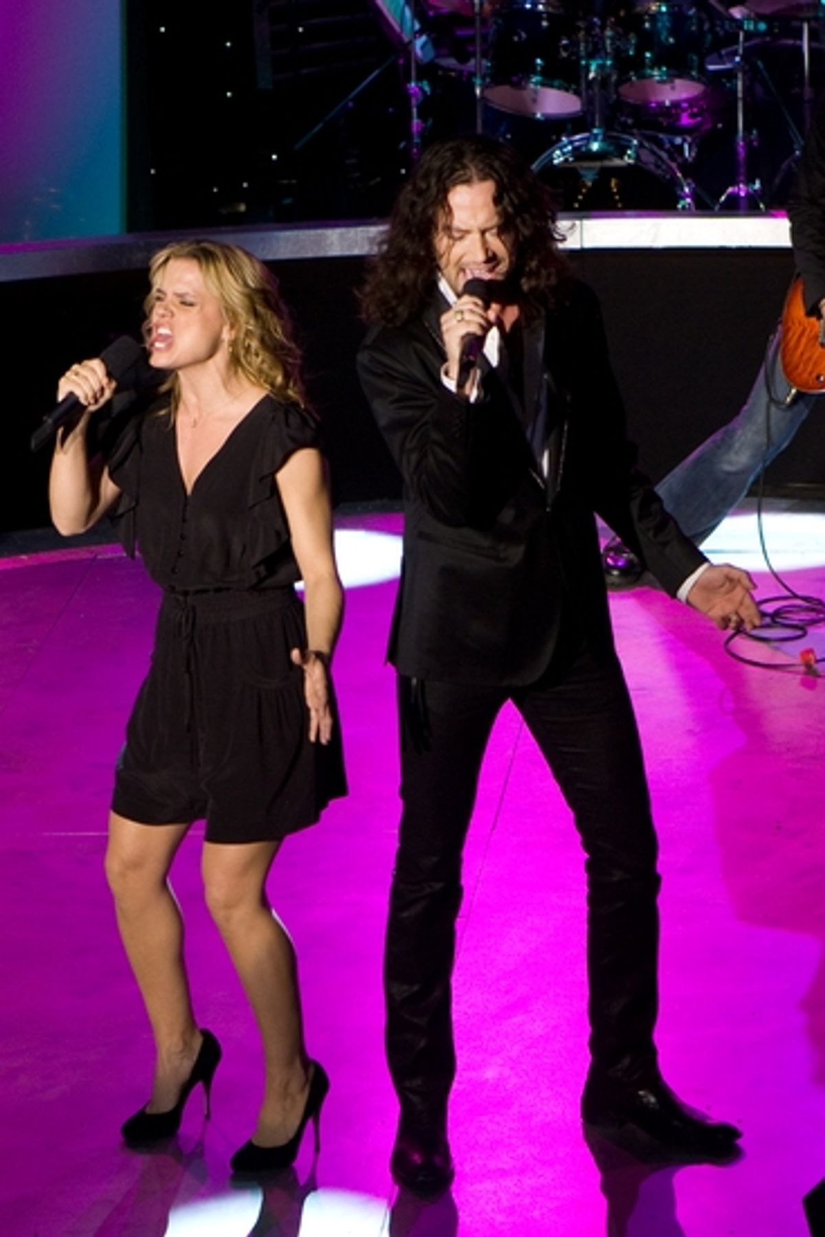 Constantine Maroulis and Amy Spanger at 