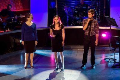 Alice Ripley, Jennifer Damiano and Aaron Tveit Photo