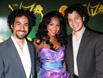 Alex Lacamoire, Ashanti and Thomas Kail Photo