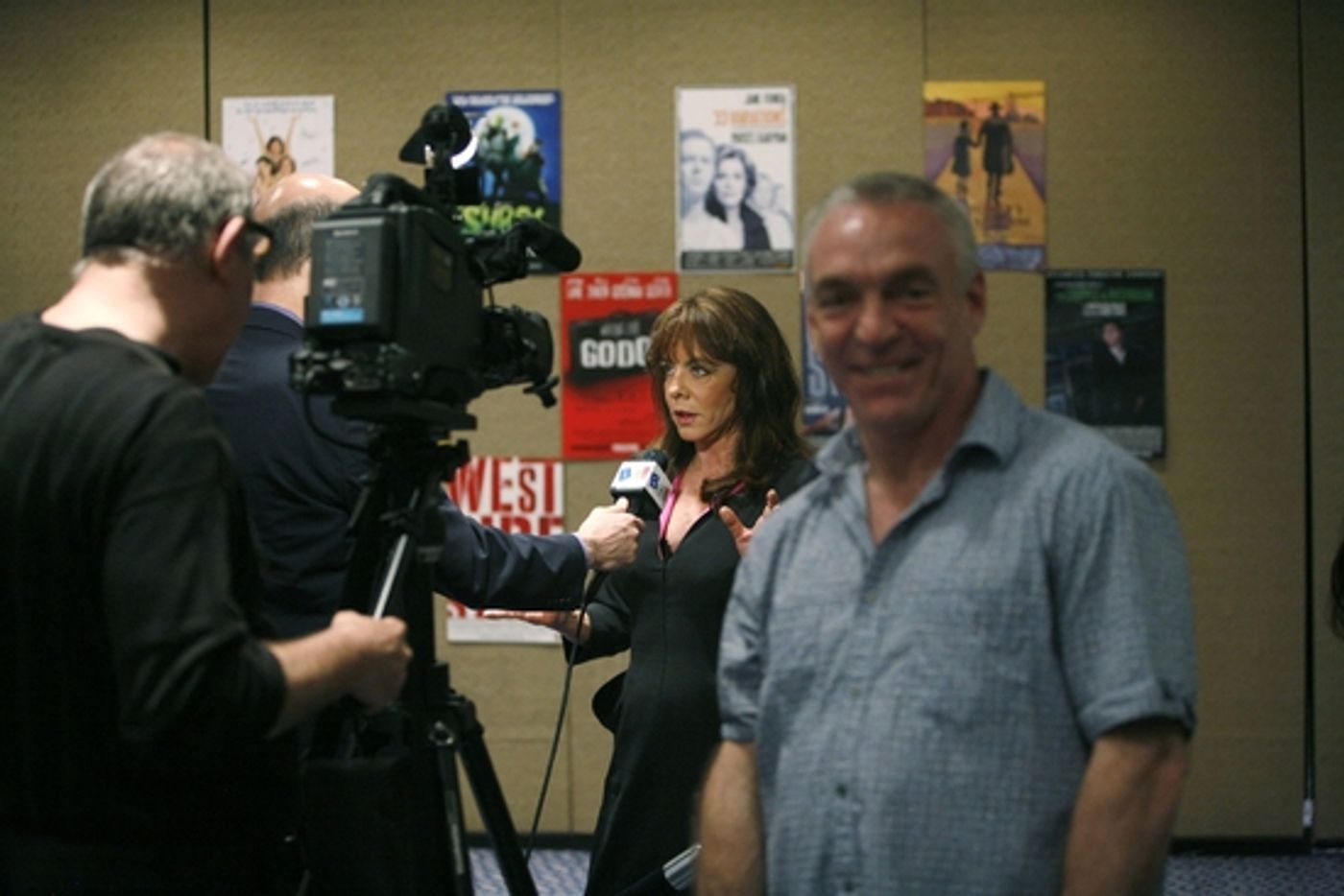 Photo Coverage: The Stars Meet The Press at the Drama League Awards Photo Coverage: The Stars Meet The Press at the Drama League Awards Image