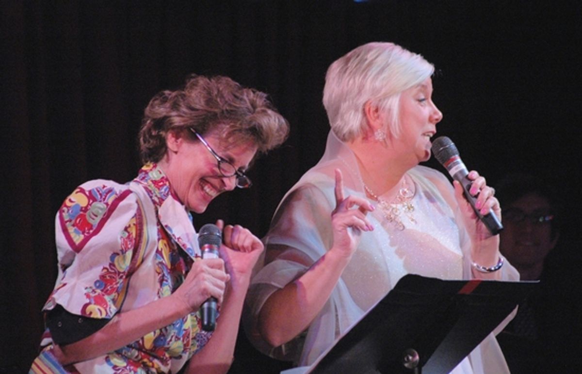 Andrea Marcovicci and Nancy Witter at 