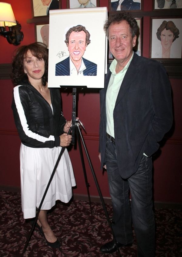 Andrea Martin and Geoffrey Rush Photo