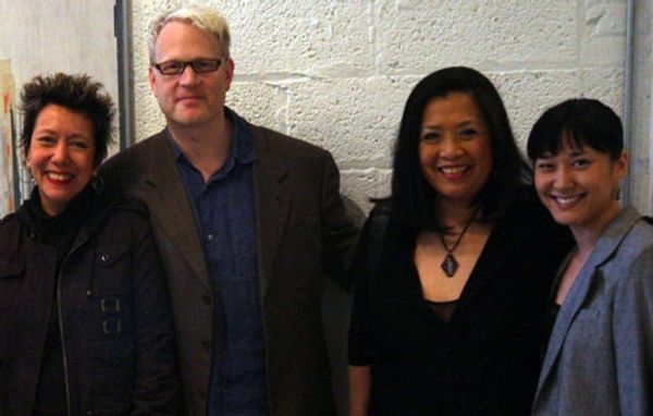 Jessica Hagedorn, Jonathan Fried, Mia Katigbak, and Jennifer Ikeda Photo