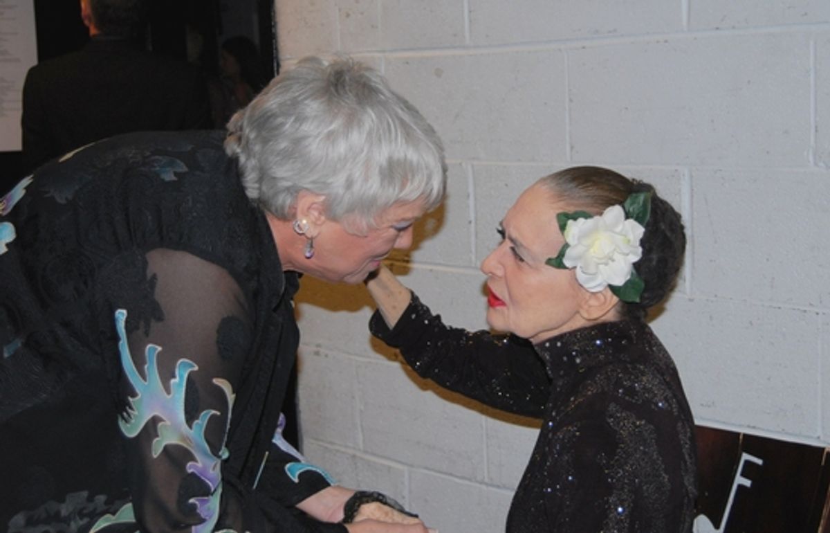 Tyne Daly and Julie Wilson at 