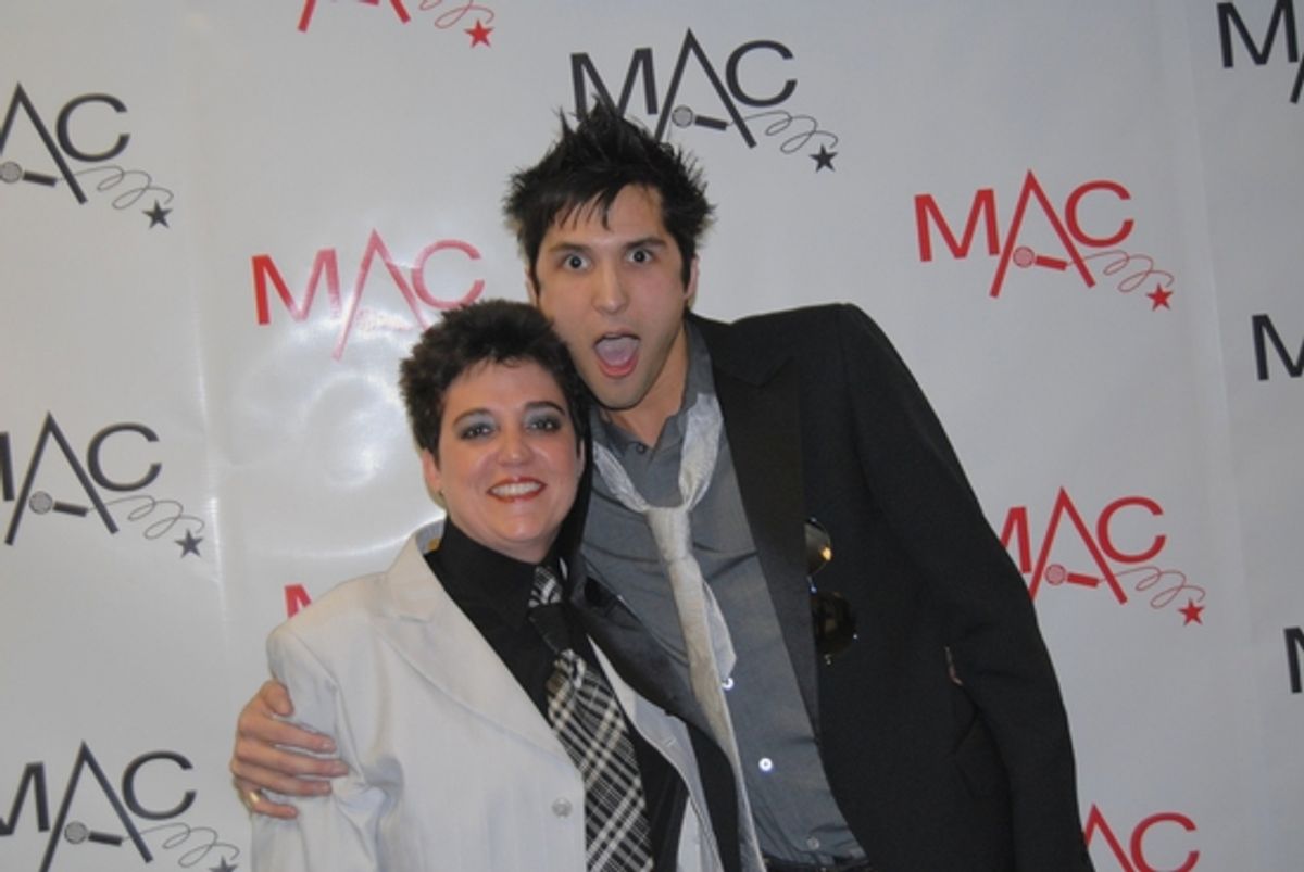 Terese Genecco-Winner Female Vocalist and Jonathan Whitton at 