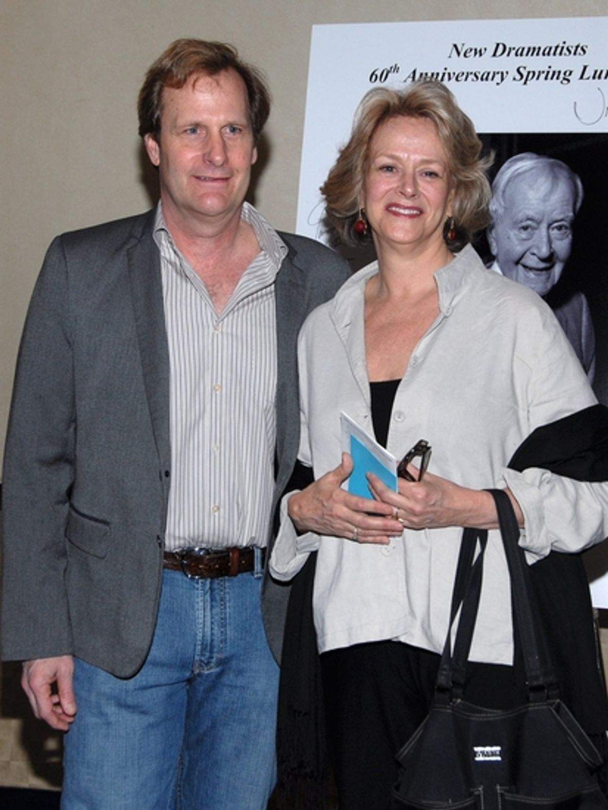 Jeff Daniels and Susan Kellerman at 