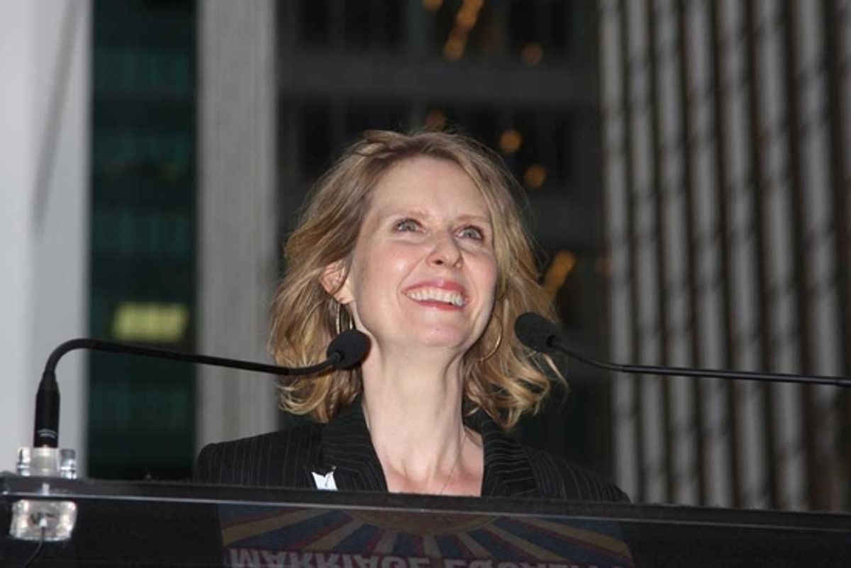 Cynthia Nixon at 