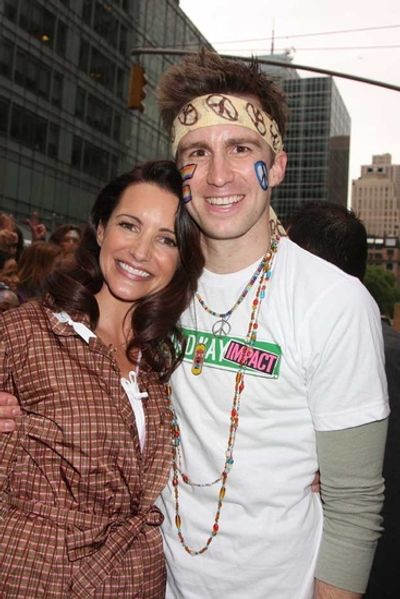 Kristen Davis and Gavin Creel Photo