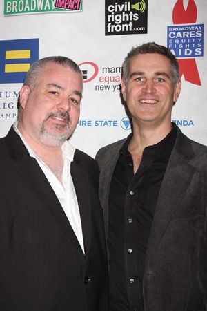 Danny O'Donnell with his partner Photo