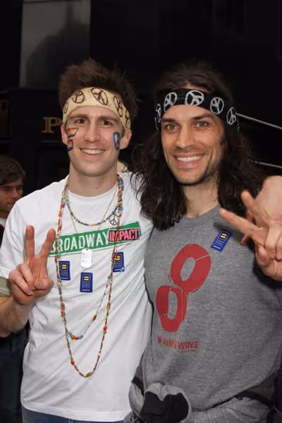 Gavin Creel and Will Swenson Photo