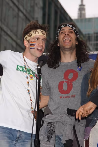 Gavin Creel and Will Swenson Photo