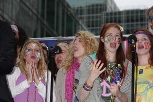 Megan Lawrence, Joshua Lamon, Kacie Sheik, Allison Case and Briana Carlson-Goodman @ BroadwayWorld Megan Lawrence, Joshua Lamon, Kacie Sheik, Allison Case and Briana Carlson-Goodman Photo