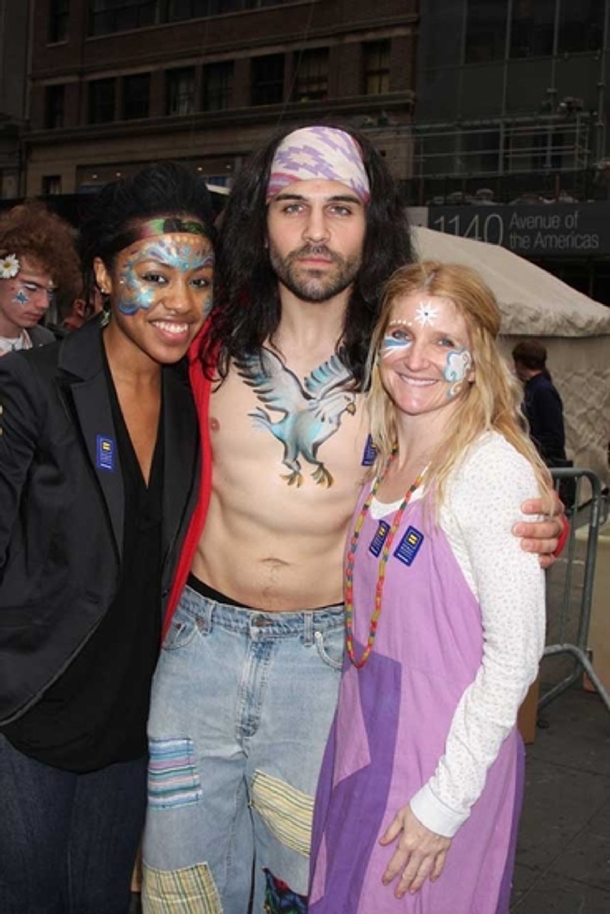 Sasha Allen, Paris Remilard and Megan Lawrence at 