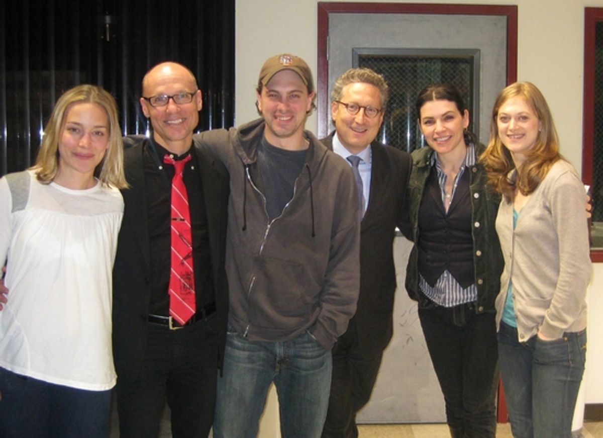 Piper Perabo,  Will Cantler, Thomas Sadoski, Bernie Telsey, Julianna Margolis and Marin Ireland at 