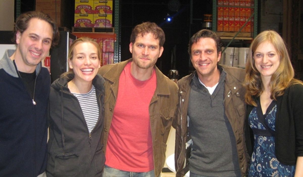  Thomas Sadoski, Piper Perabo, Steven Pasquale, Raul Esparza, and Marin Ireland at 