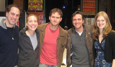 Thomas Sadoski, Piper Perabo, Steven Pasquale, Raul Esparza, and Marin Ireland Photo