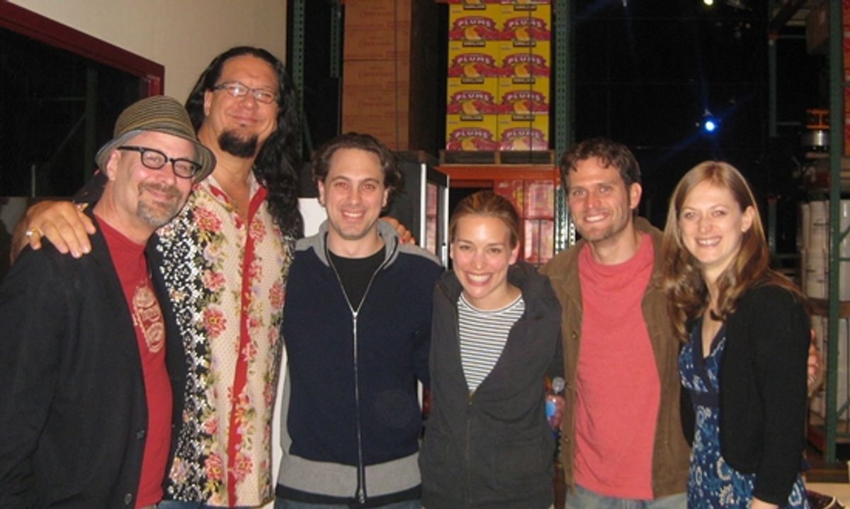 Terry Kinney, Penn Jillette, Thomas Sadoski, Piper Perabo, Steven Pasquale and Marin Ireland at 