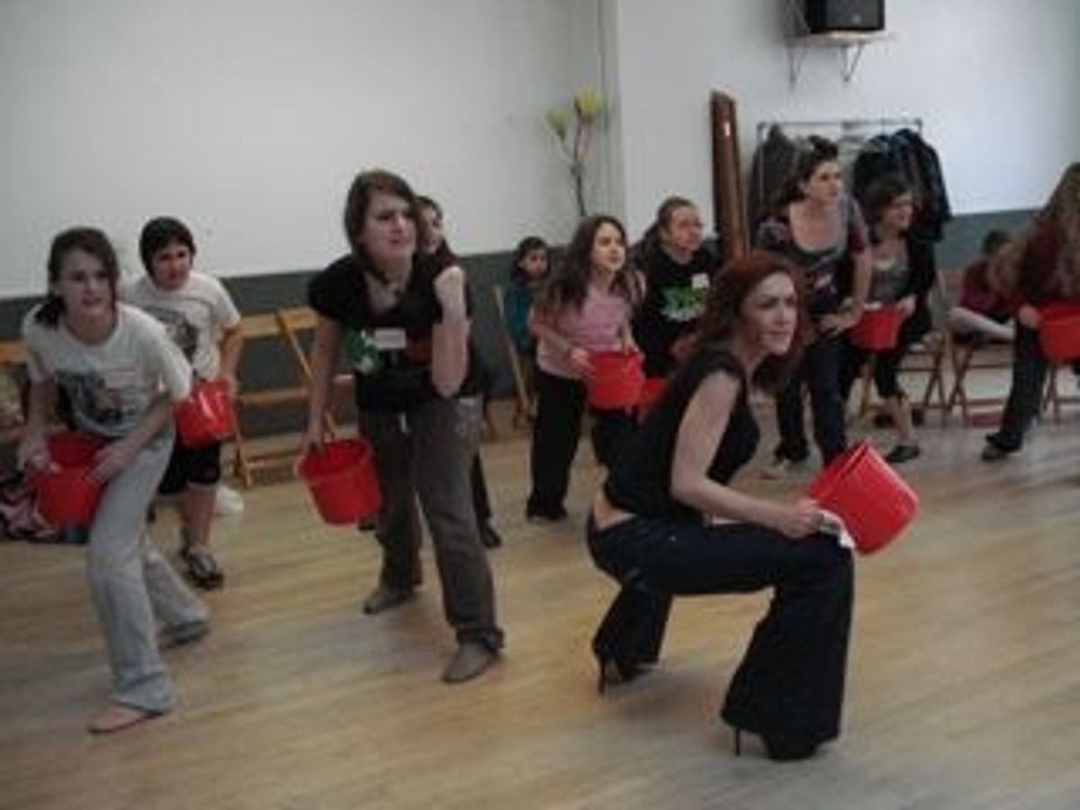 Andrea McArdle teaching A Hard Knock Life at 