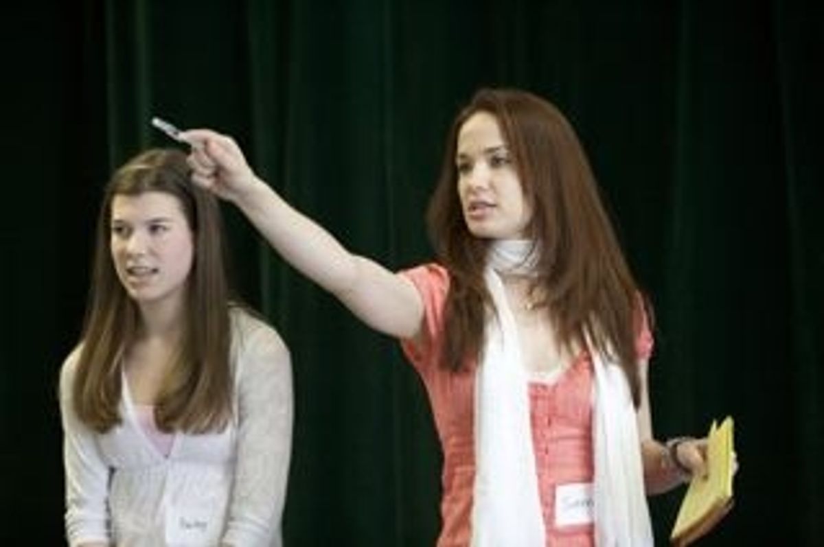 Sierra Boggess at Little Mermaid Workshop with Sierra Boggess
