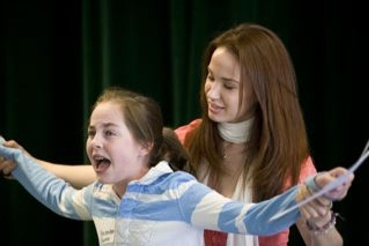 Sierra Boggess at Little Mermaid Workshop with Sierra Boggess
