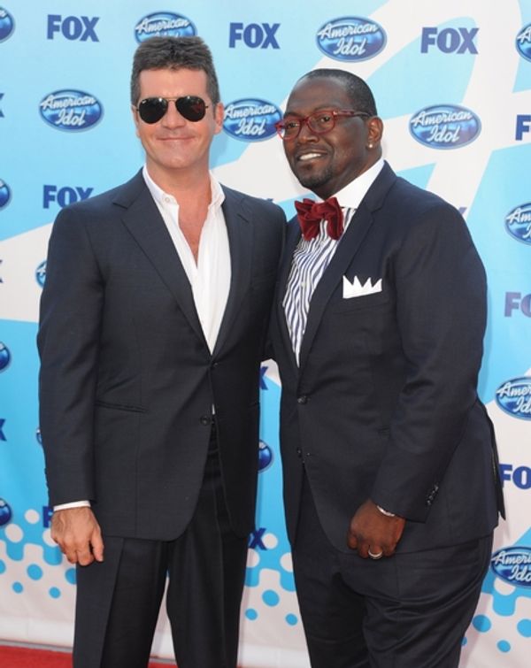 Simon Cowell and Randy Jackson Photo