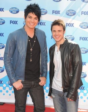Adam Lambert and Kris Allen @ BroadwayWorld Adam Lambert and Kris Allen Photo