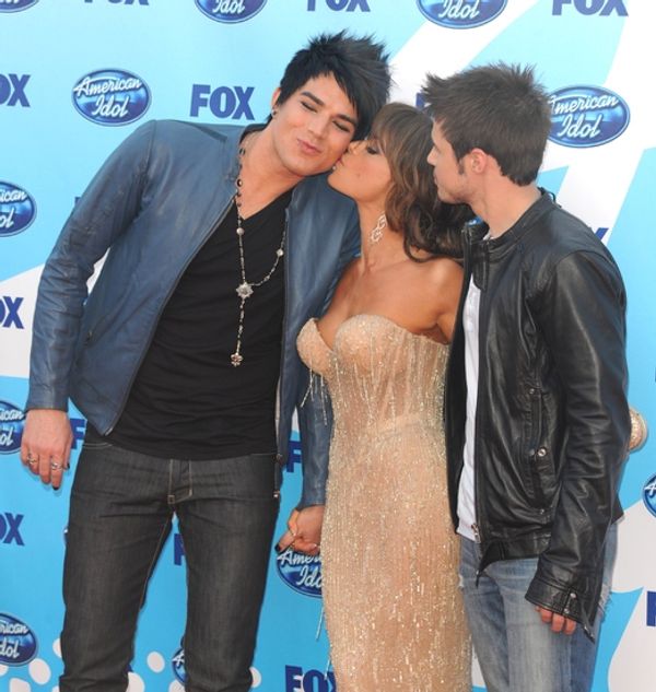 Adam Lambert, Paul Abdul, and Kris Allen Photo