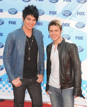 Adam Lambert and Kris Allen @ BroadwayWorld Adam Lambert and Kris Allen Photo