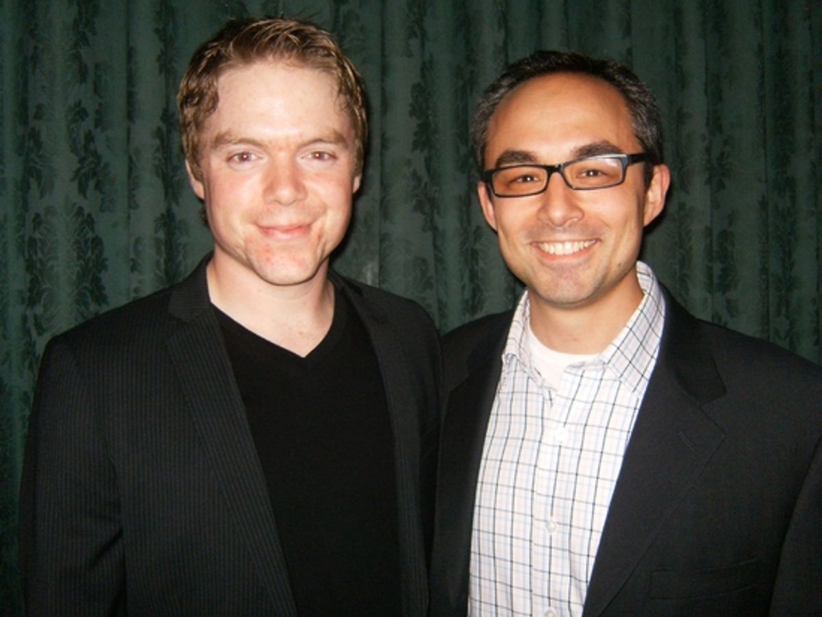 Derrick Trumbly and Andy Hite at 