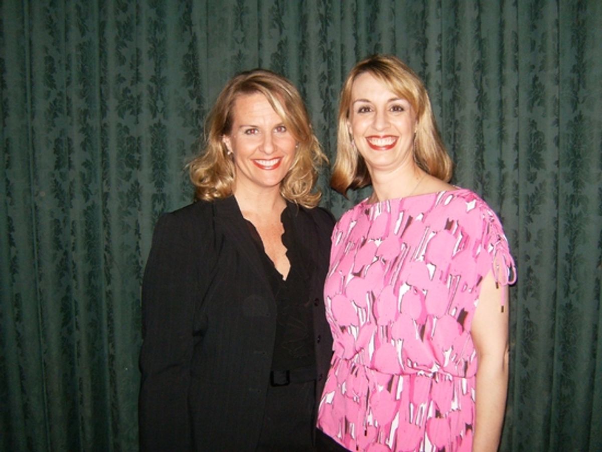 Roberta Duchak and Rachel Rockwell at 
