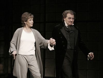 Jane Fonda and Zach Grenier Photo