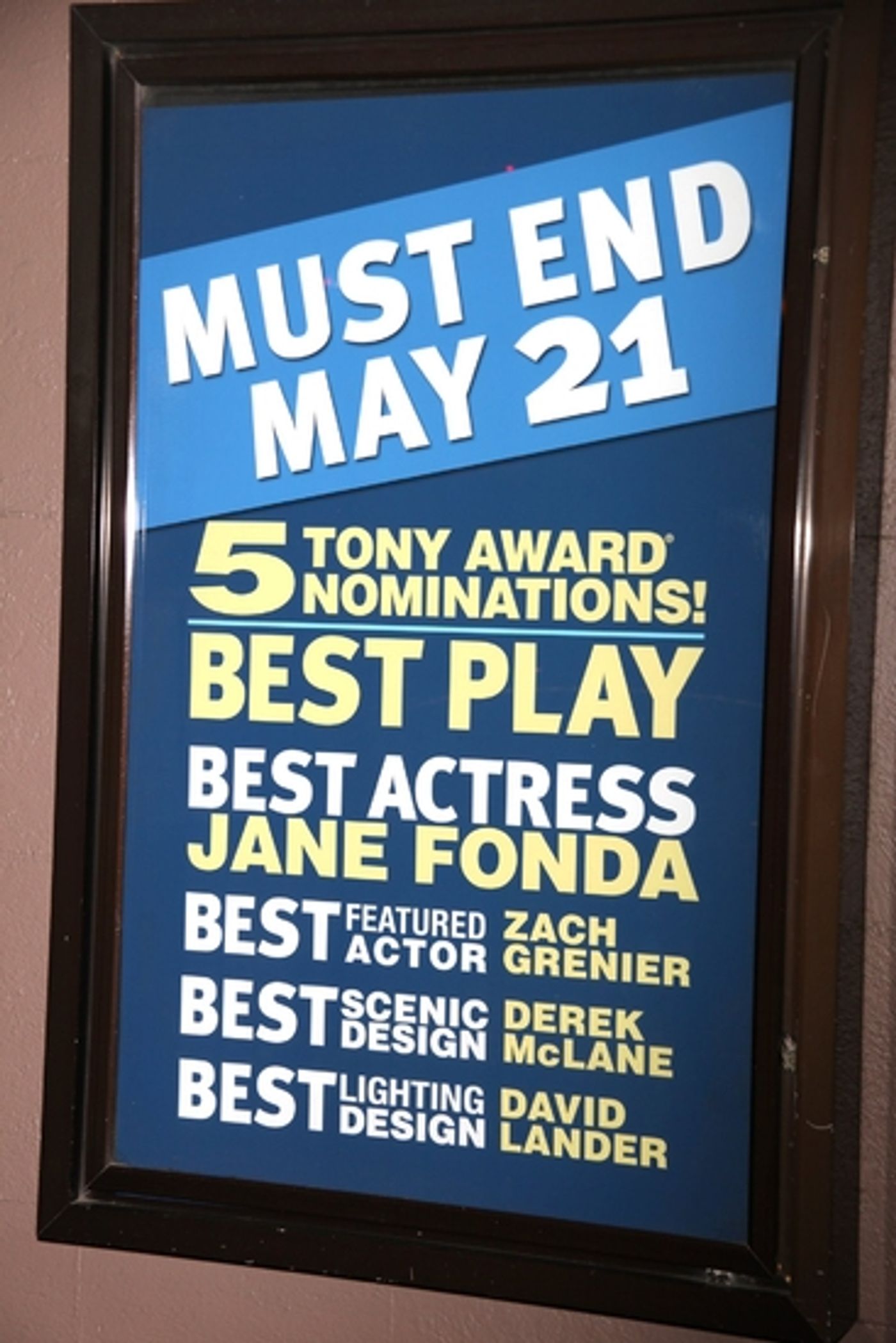 Photo Coverage: 33 VARIATIONS Final Performance - Stage Door Excitement!  Image