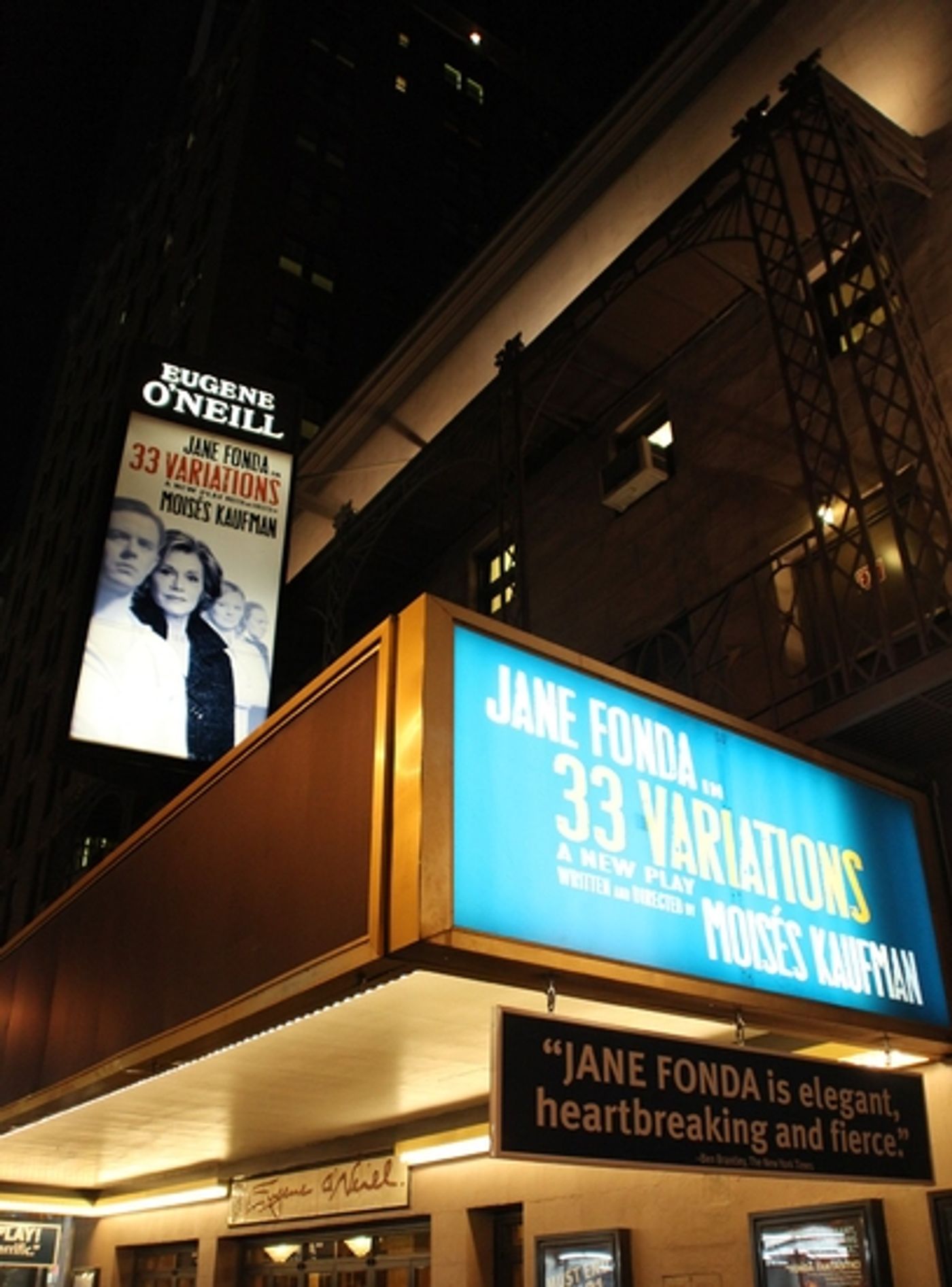 Photo Coverage: 33 VARIATIONS Final Performance - Stage Door Excitement!  Image