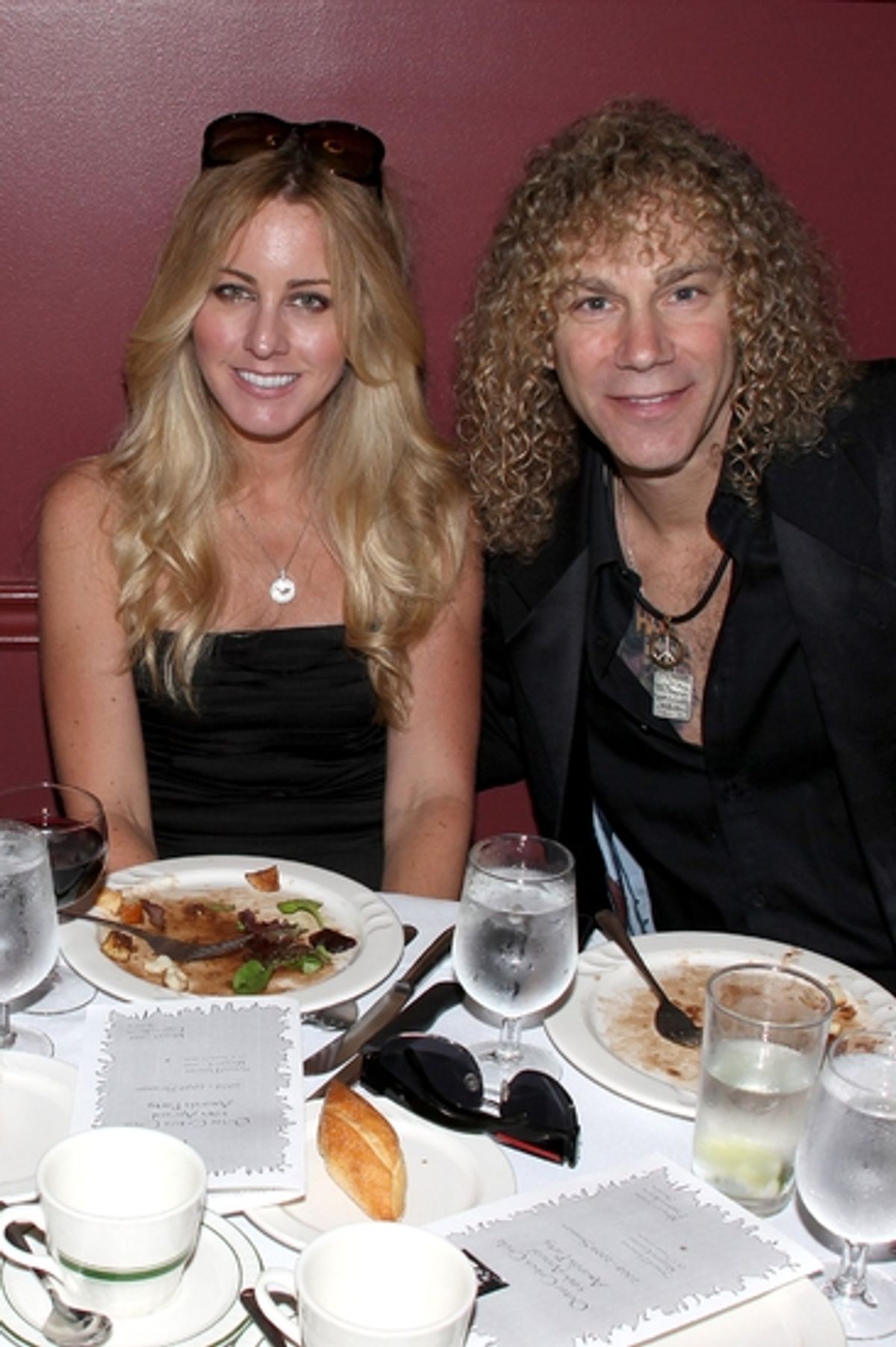 Alexandria Quaas and David Bryan at 59th Annual Outer Critics Circle Awards