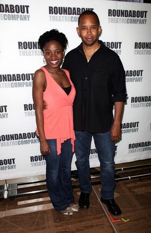 Idara Victor and Michael Boatman @ BroadwayWorld Idara Victor and Michael Boatman Photo