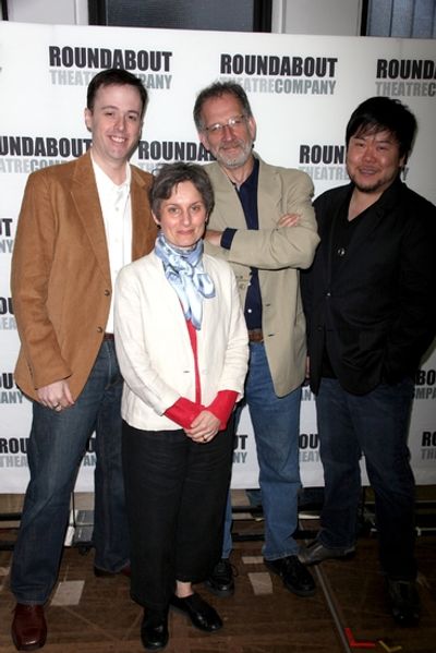 Michael Patrick Walker, Liza Gennaro, Mark Saltzman and Stafford Arima Photo