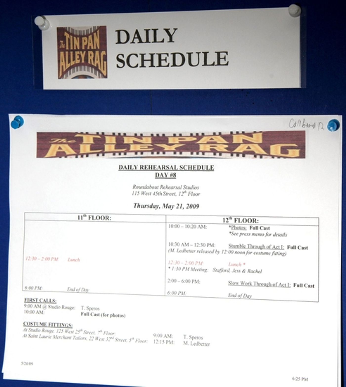 Photo Coverage: Roundabout's New Off-Broadway Musical 'TIN PAN ALLEY RAG' Meets the Press  Image