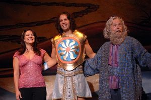 Shoshana Bean, David Osmond, Gene Saraceni  Photo